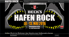 Desktop Screenshot of hafenrock.de